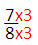 fraction 7 over 8